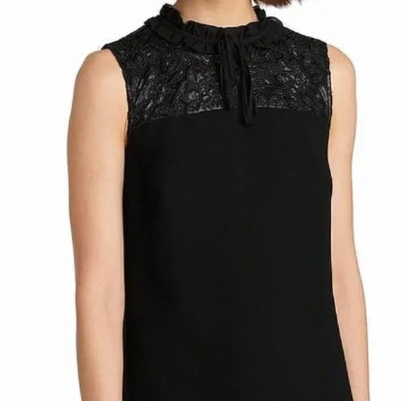Karl Lagerfeld | Dresses | Like New Karl Lagerfeld Paris Floral Embroidered  Yoke Shift Dress Size | Poshmark